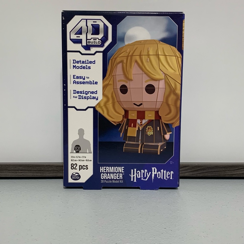 4D Build x Harry Potter Hermione Granger 3D Puzzle Model-New